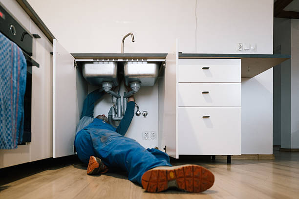 Professional Plumbing technician working in Clayton, IL